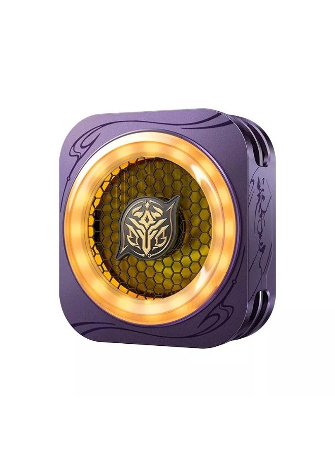 REDMAGIC Red Magic 6PRO Liquid Cooler, Magnetic Phone Cooler for Gaming/Live Streaming with RGB Lighting, 30W Power, Low Noise Design, Semiconductor Cooling for Cooling Your Phone During Gaming, Purple Color - Image 1